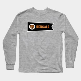 Cincinnati Bengals Pennant Long Sleeve T-Shirt